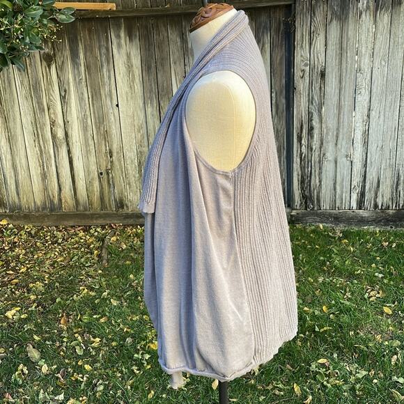 New York & Co. Street Wear Open Front Dun Cardigan Women's Size Large - Picture 6 of 10